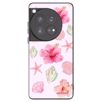 Picasee silikonski črni ovitek za OnePlus 12 5G - Blush Lagoon