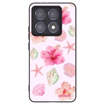 Picasee silikonski črni ovitek za Xiaomi 14T Pro - Blush Lagoon