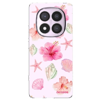 Picasee silikonski prozorni ovitek za Xiaomi Redmi Note 14 Pro 5G - Blush Lagoon