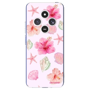 Picasee silikonski prozorni ovitek za Xiaomi Redmi 14C - Blush Lagoon
