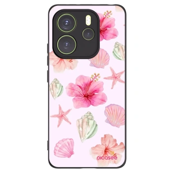 Picasee silikonski črni ovitek za Xiaomi Redmi Note 14 4G - Blush Lagoon