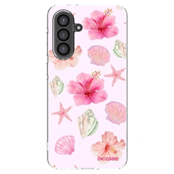 Picasee silikonski prozorni ovitek za Samsung Galaxy A36 5G - Blush Lagoon