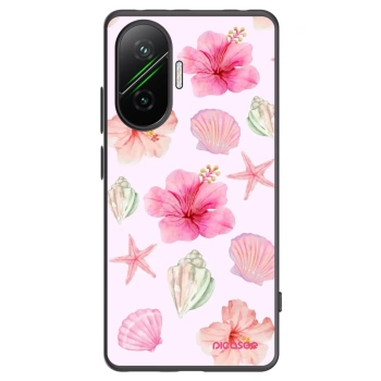 Picasee silikonski črni ovitek za Xiaomi Poco F7 5G - Blush Lagoon