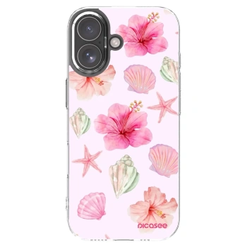 Picasee silikonski prozorni ovitek za Apple iPhone 17 - Blush Lagoon