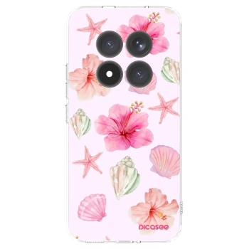 Picasee silikonski prozorni ovitek za Xiaomi Redmi Note 15 Pro+ - Blush Lagoon