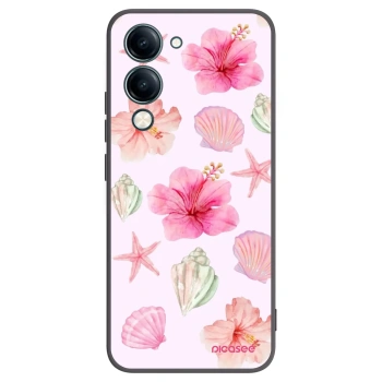 Picasee silikonski črni ovitek za Vivo Y29s 5G - Blush Lagoon