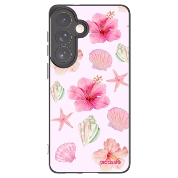 Picasee silikonski črni ovitek za Samsung Galaxy S26+ - Blush Lagoon