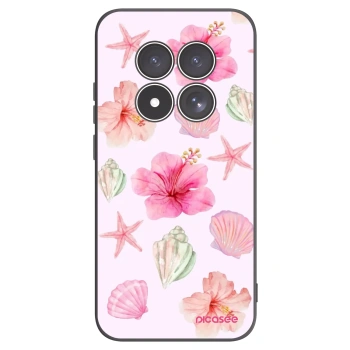 Picasee silikonski črni ovitek za Xiaomi Redmi Note 15 Pro 5G - Blush Lagoon