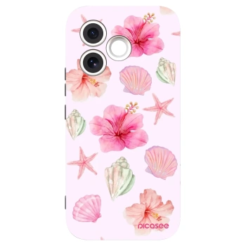 Picasee silikonski črni ovitek za Honor 600 Lite - Blush Lagoon