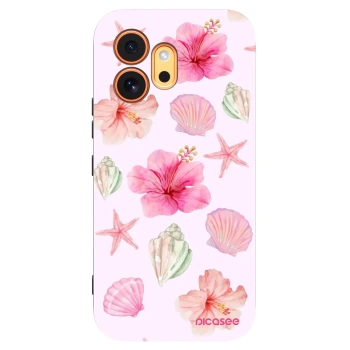 Picasee silikonski črni ovitek za Honor 600 - Blush Lagoon