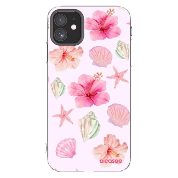 Picasee silikonski prozorni ovitek za Apple iPhone 11 - Blush Lagoon
