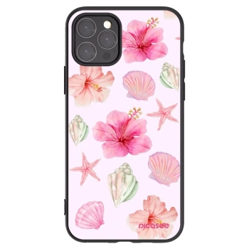 Picasee silikonski črni ovitek za Apple iPhone 11 Pro - Blush Lagoon
