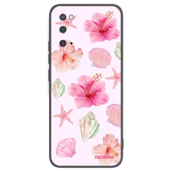 Picasee silikonski črni ovitek za Samsung Galaxy S20 G980F - Blush Lagoon