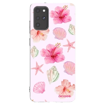 Picasee silikonski prozorni ovitek za Samsung Galaxy S20+ G985F - Blush Lagoon
