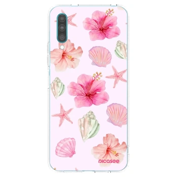 Picasee silikonski prozorni ovitek za Samsung Galaxy A30s A307F - Blush Lagoon