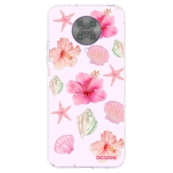 Picasee silikonski prozorni ovitek za Xiaomi Poco F2 Pro - Blush Lagoon