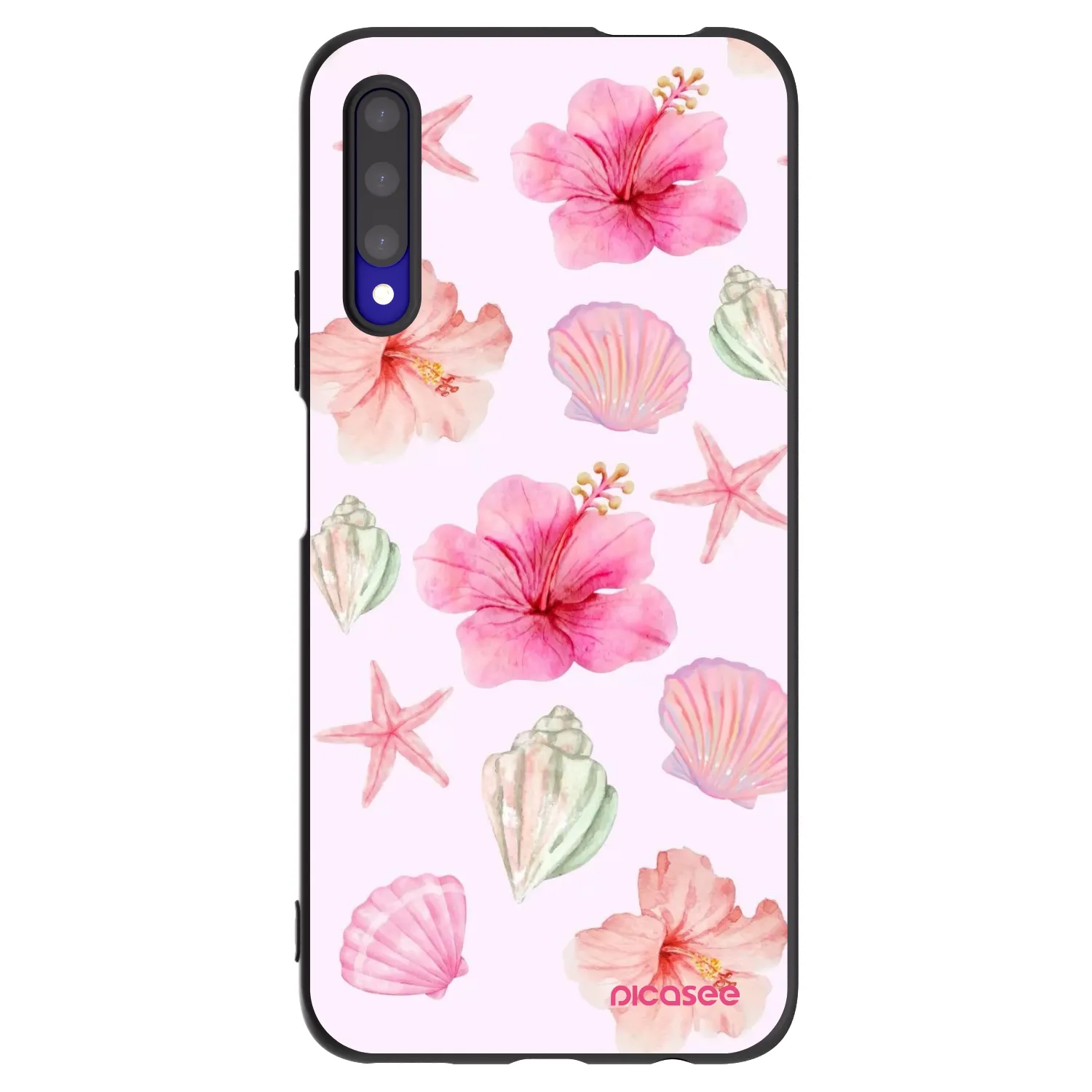 Picasee silikonski črni ovitek za Honor 9X Pro - Blush Lagoon