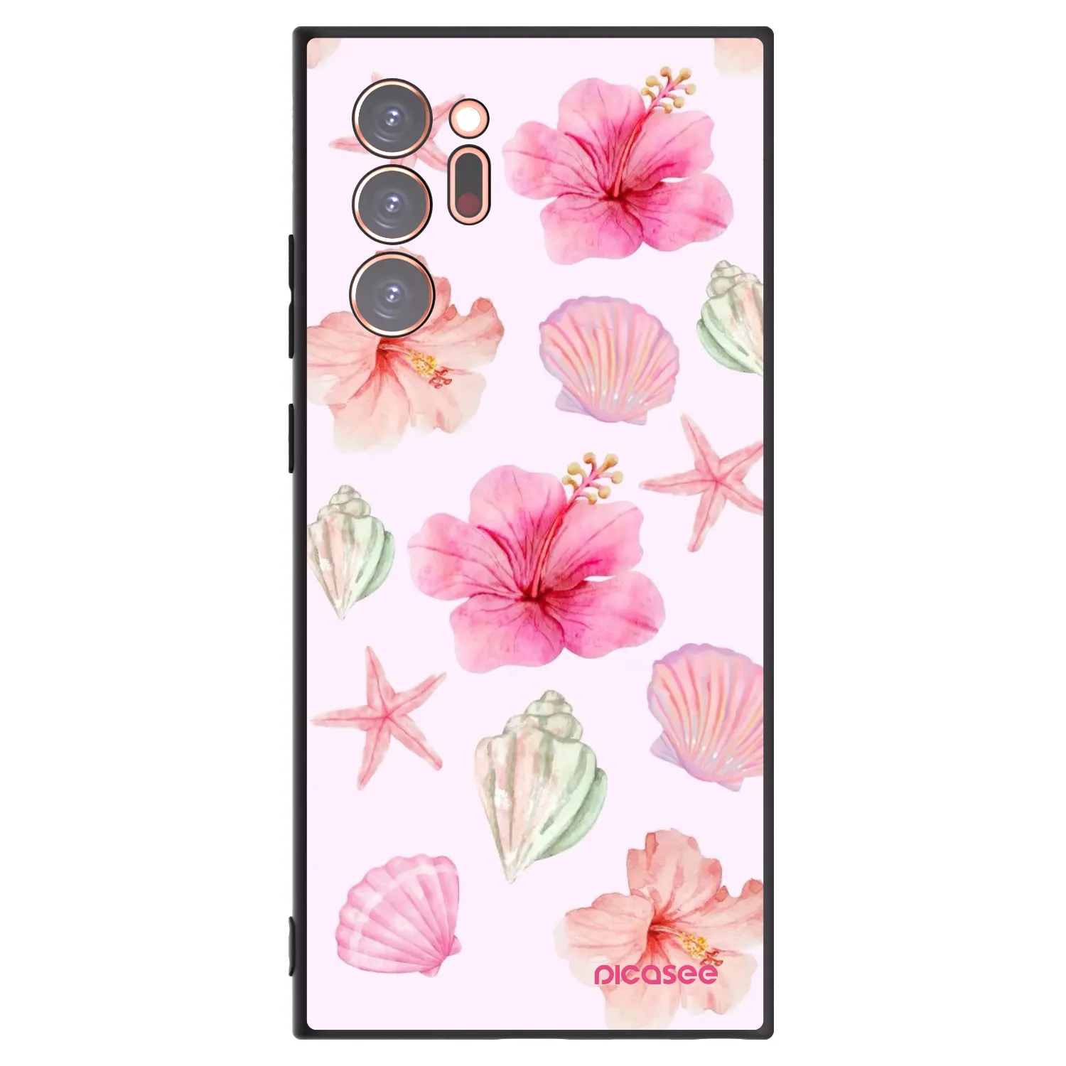Picasee silikonski črni ovitek za Samsung Galaxy Note 20 Ultra - Blush Lagoon