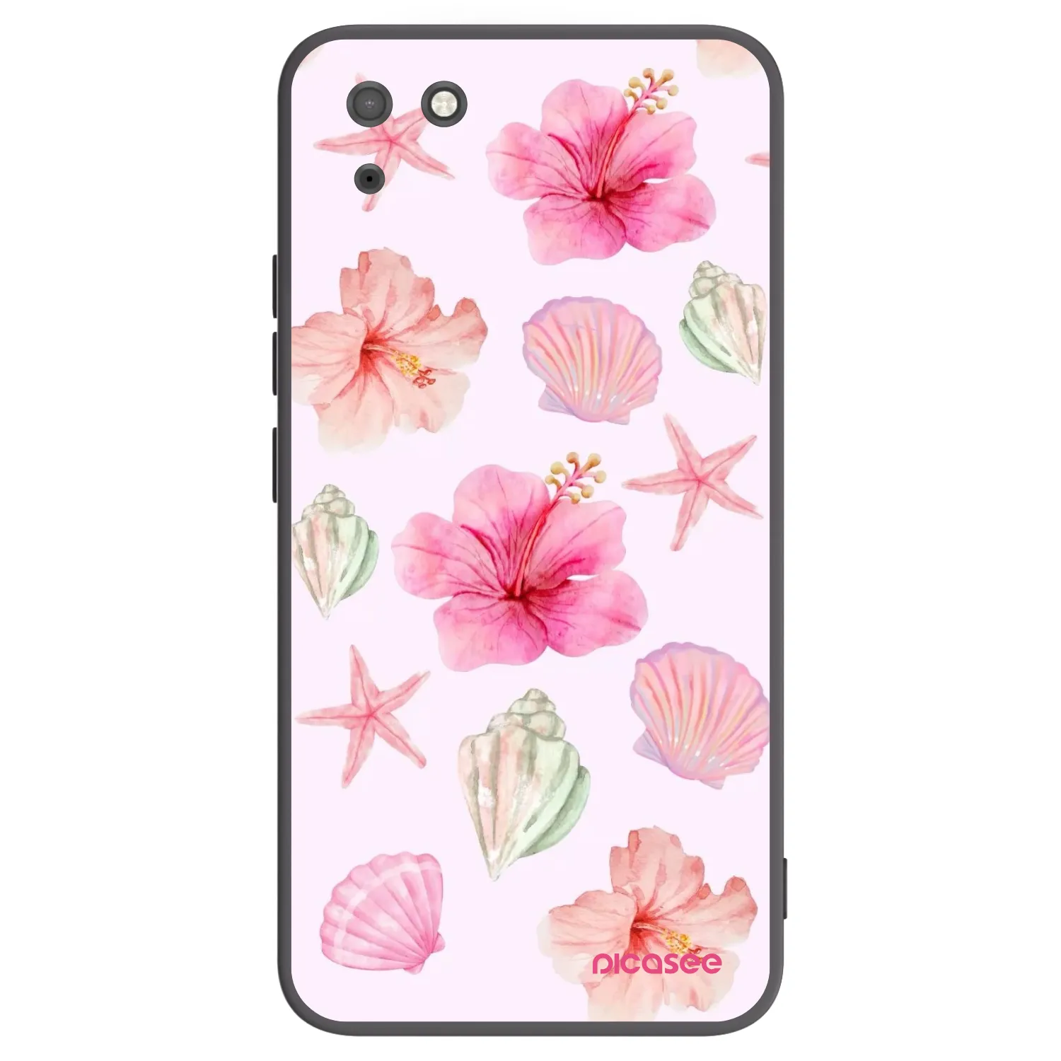 Picasee silikonski črni ovitek za Huawei Y5P - Blush Lagoon