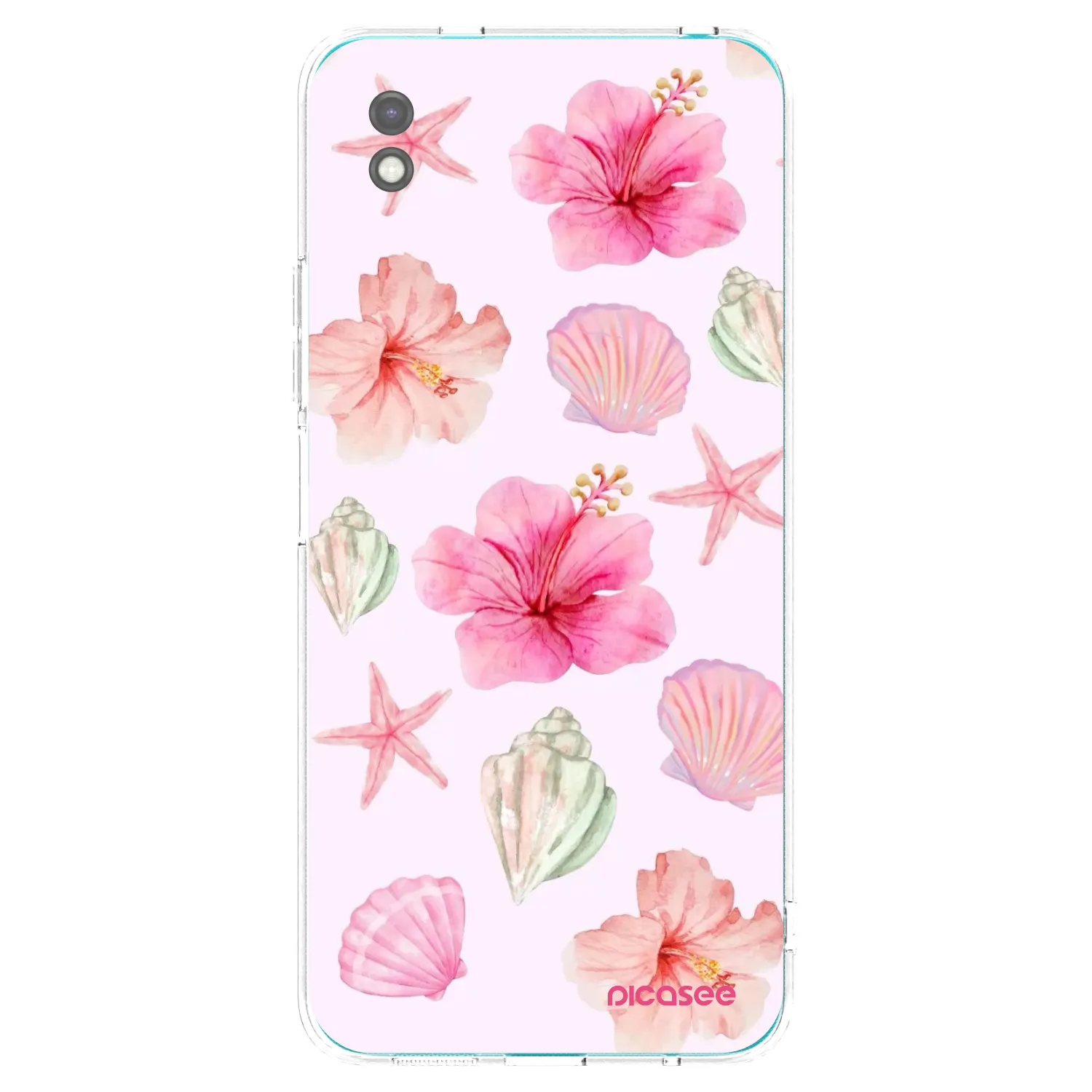 Picasee silikonski črni ovitek za Xiaomi Redmi 9A - Blush Lagoon