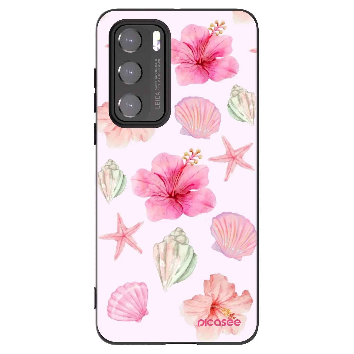 Picasee silikonski črni ovitek za Huawei P40 - Blush Lagoon