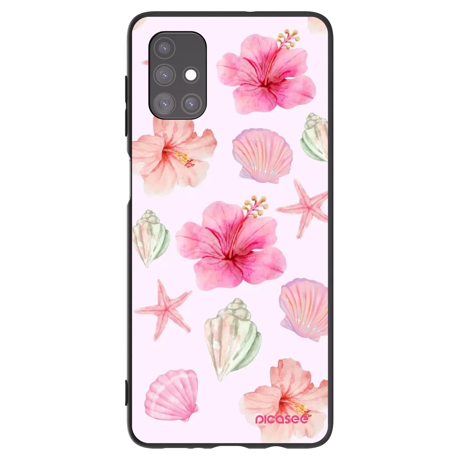 Picasee silikonski črni ovitek za Samsung Galaxy M51 M515F - Blush Lagoon