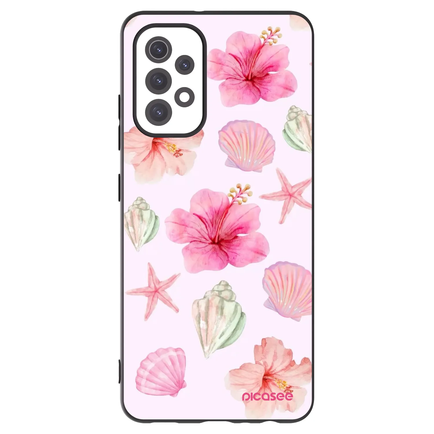 Picasee silikonski črni ovitek za Samsung Galaxy A32 5G A326B - Blush Lagoon