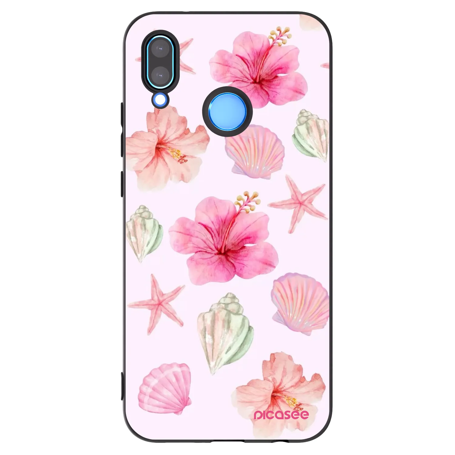Picasee silikonski črni ovitek za Huawei Mate 40 Pro - Blush Lagoon