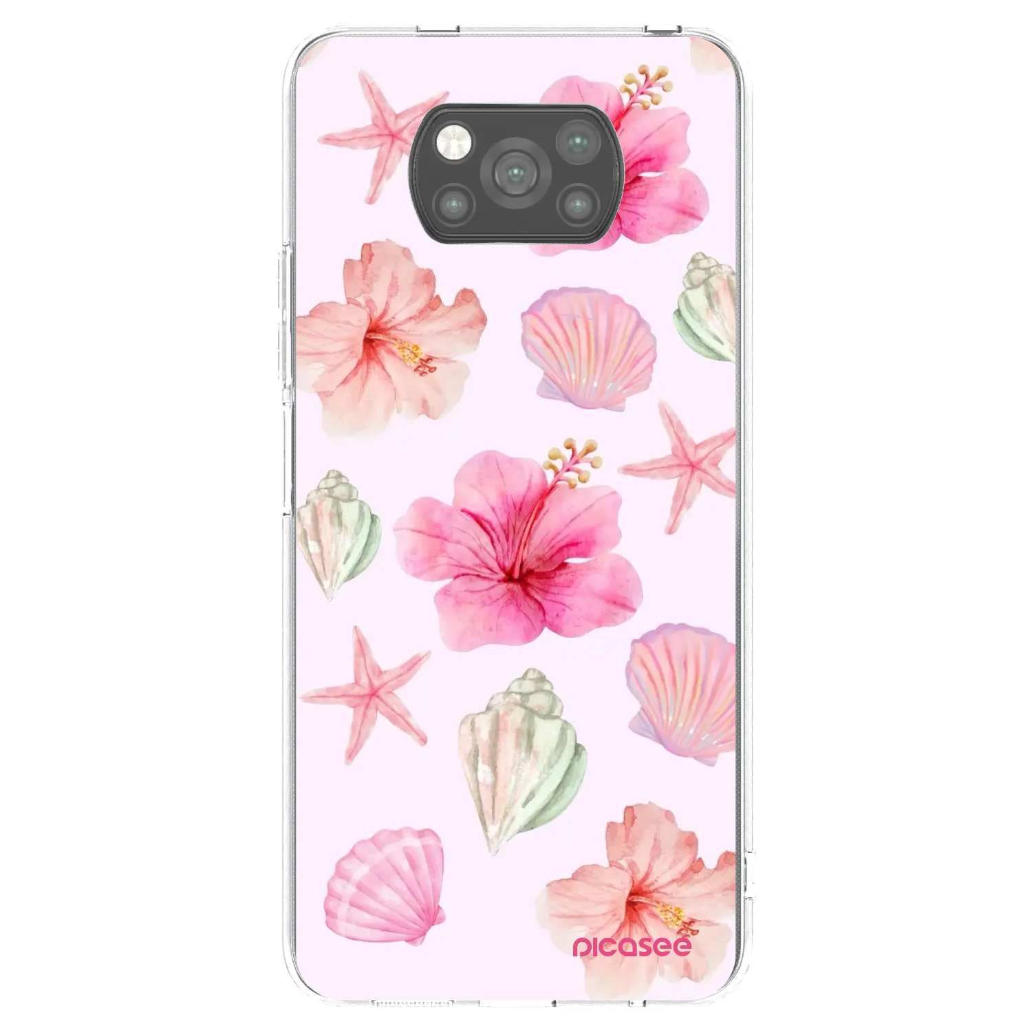 Picasee silikonski črni ovitek za Xiaomi Poco X3 Pro - Blush Lagoon
