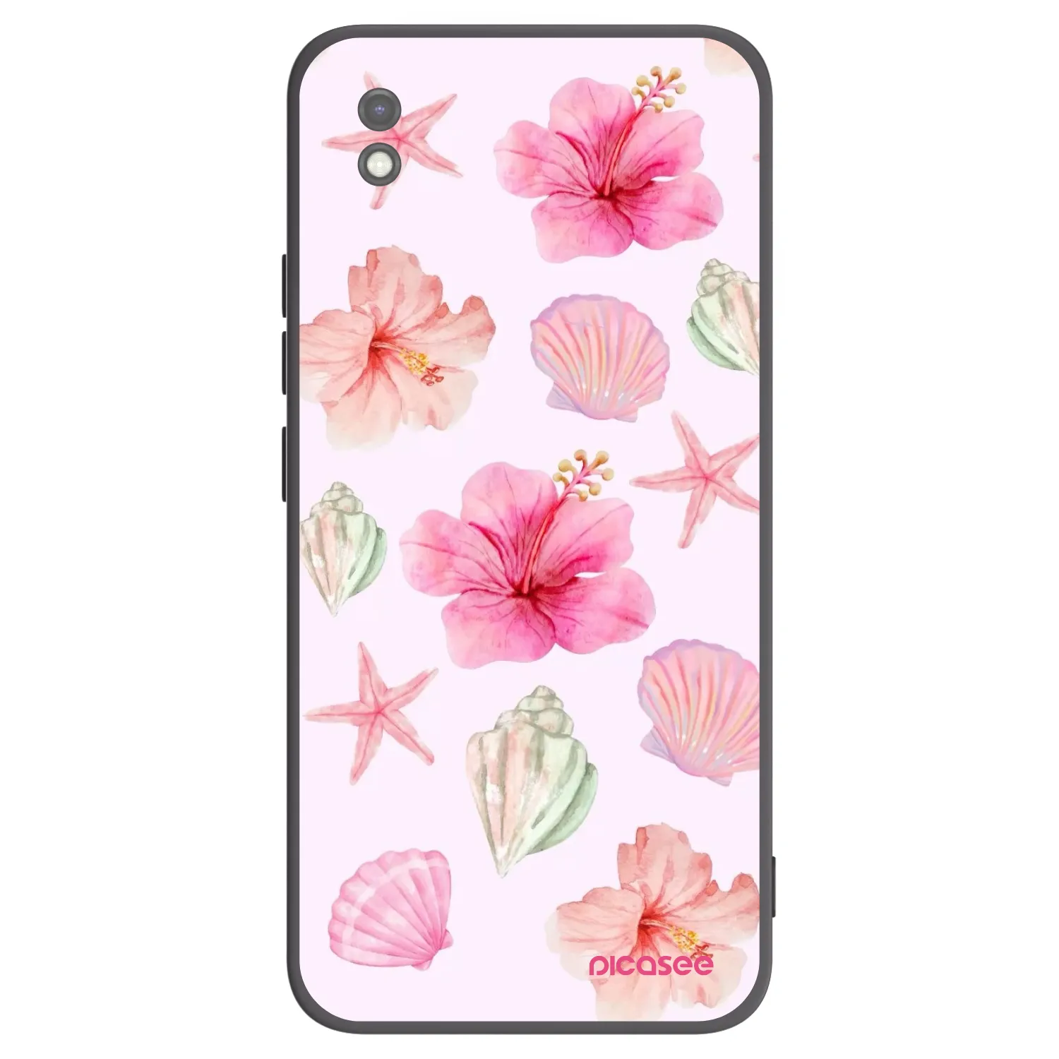 Picasee silikonski črni ovitek za Xiaomi Redmi 9AT - Blush Lagoon