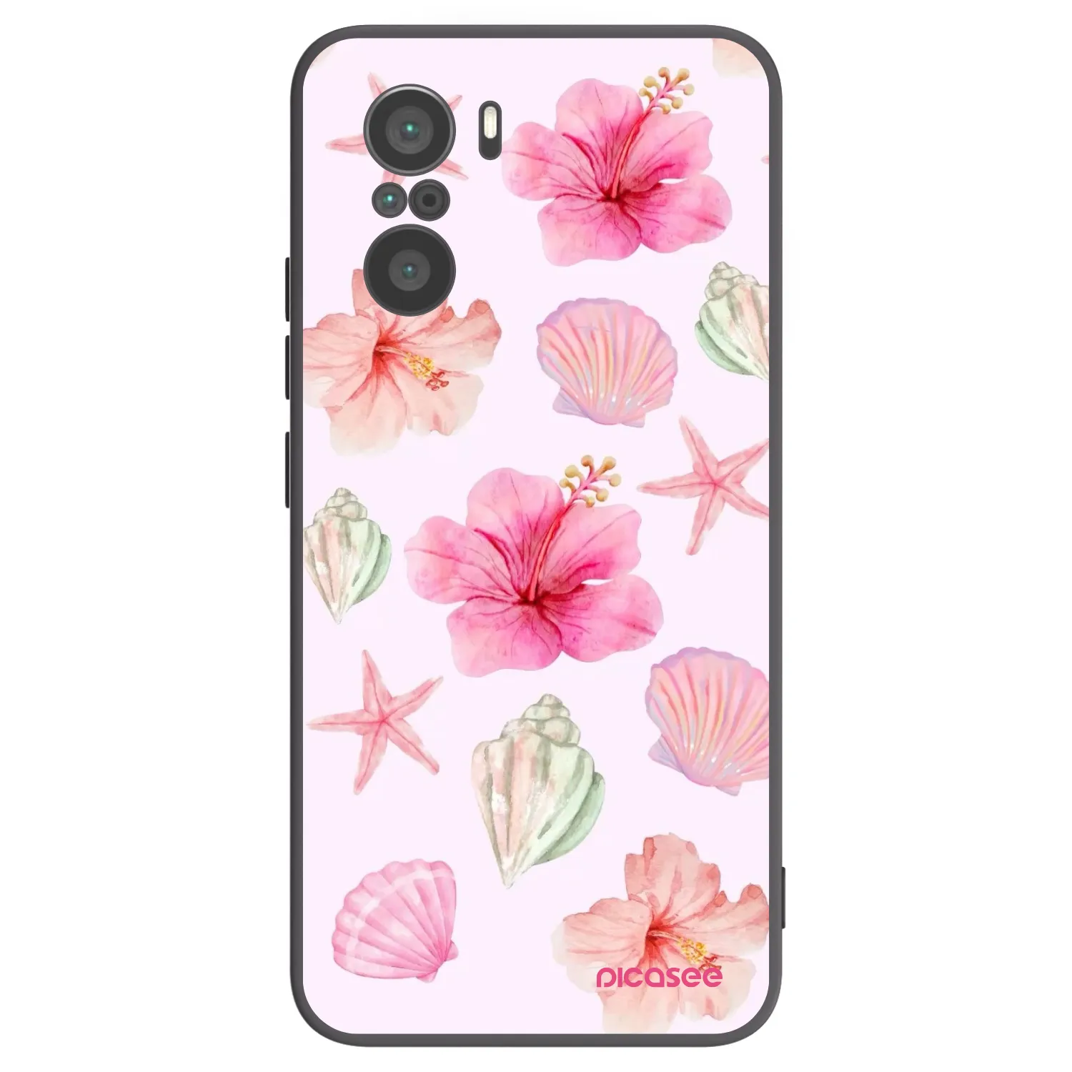 Picasee silikonski črni ovitek za Xiaomi Poco F3 - Blush Lagoon