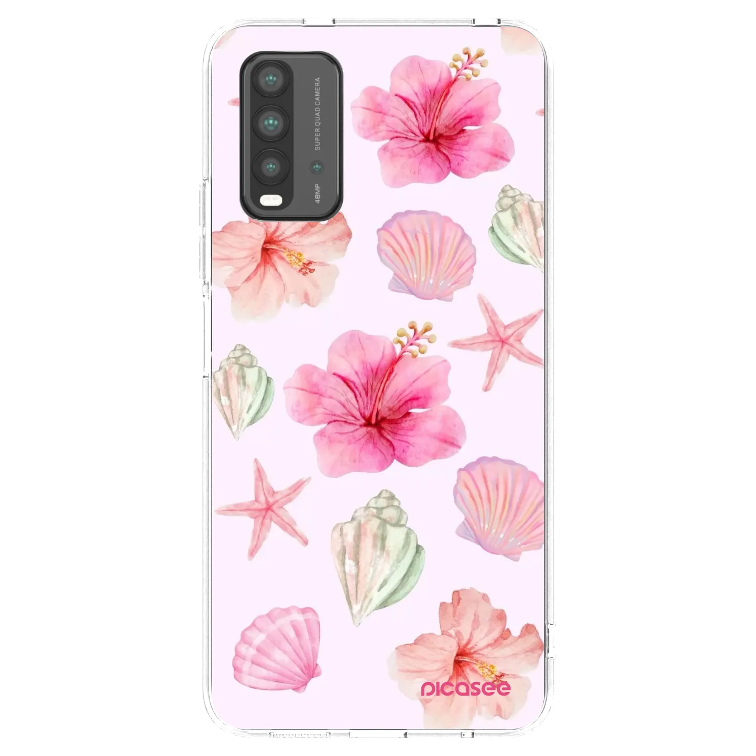 Picasee silikonski črni ovitek za Xiaomi Redmi 9T - Blush Lagoon
