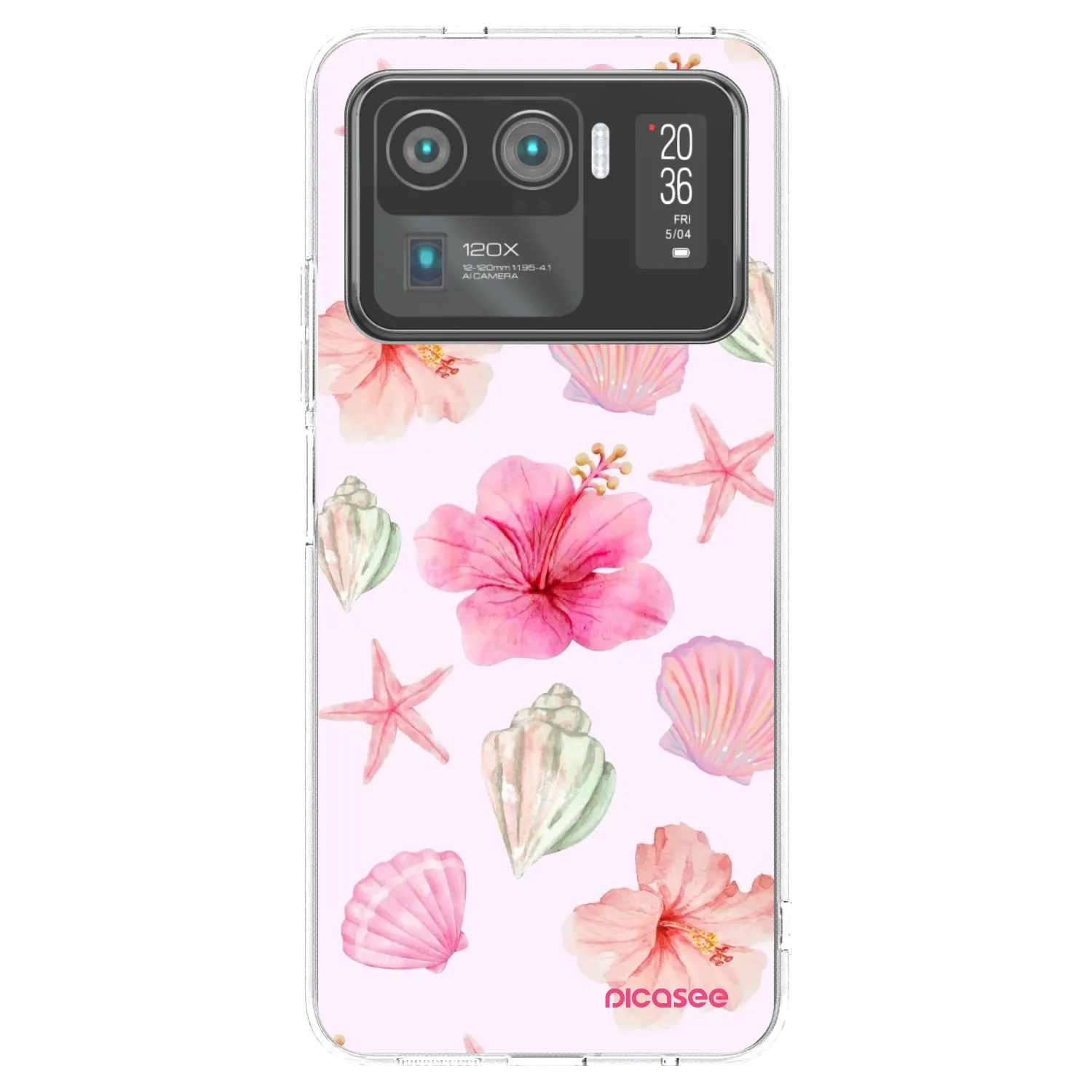 Picasee silikonski prozorni ovitek za Xiaomi Mi 11 Ultra - Blush Lagoon
