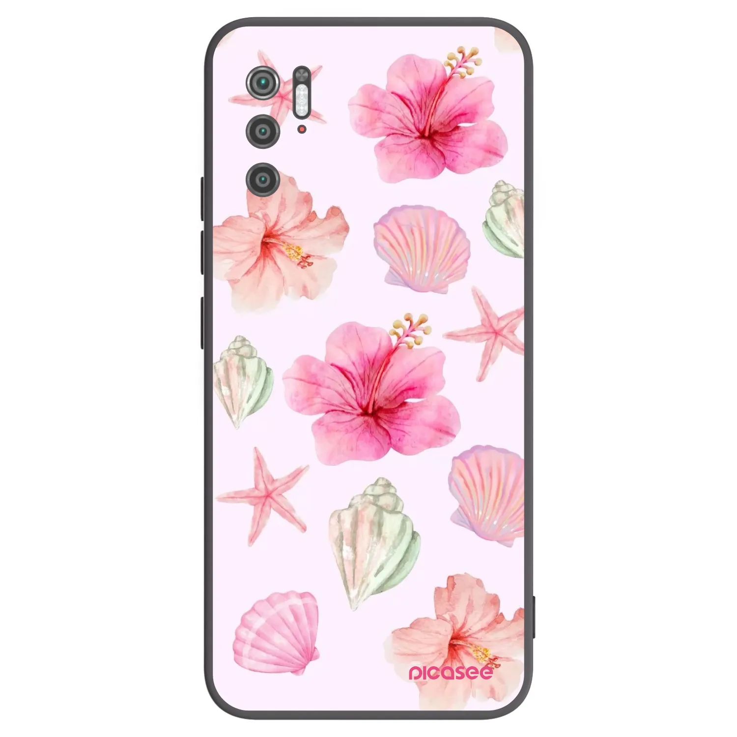 Picasee silikonski črni ovitek za Xiaomi Poco M3 Pro 5G - Blush Lagoon