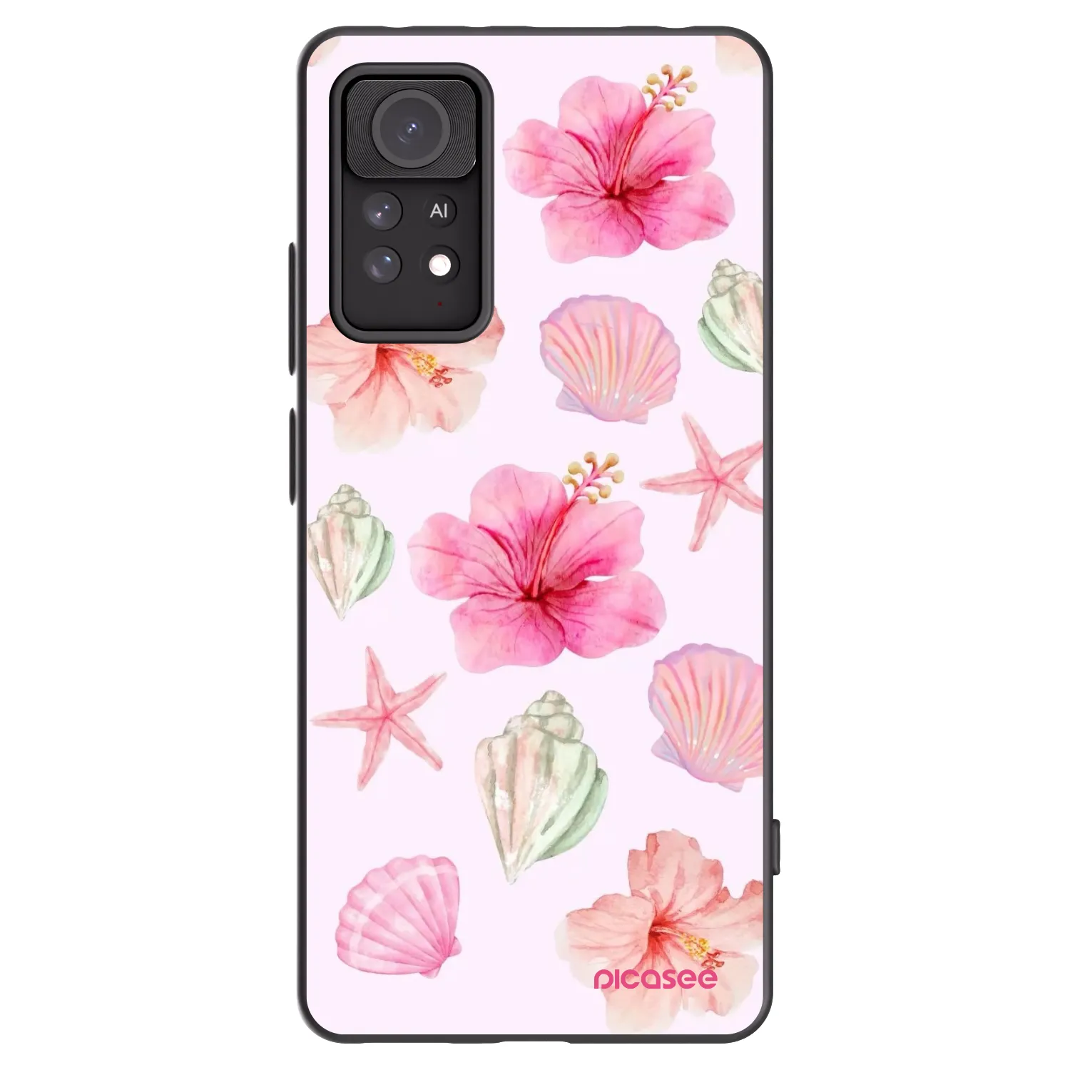 Picasee silikonski črni ovitek za Xiaomi Redmi Note 11 Pro - Blush Lagoon