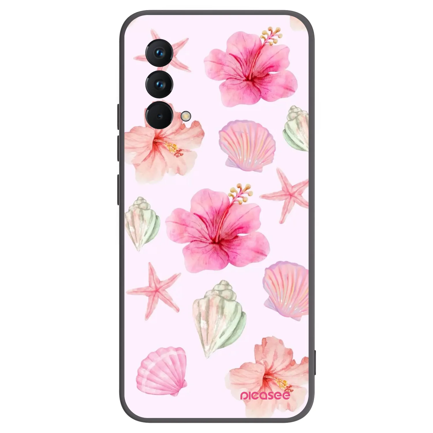 Picasee silikonski črni ovitek za Realme GT Master Edition 5G - Blush Lagoon