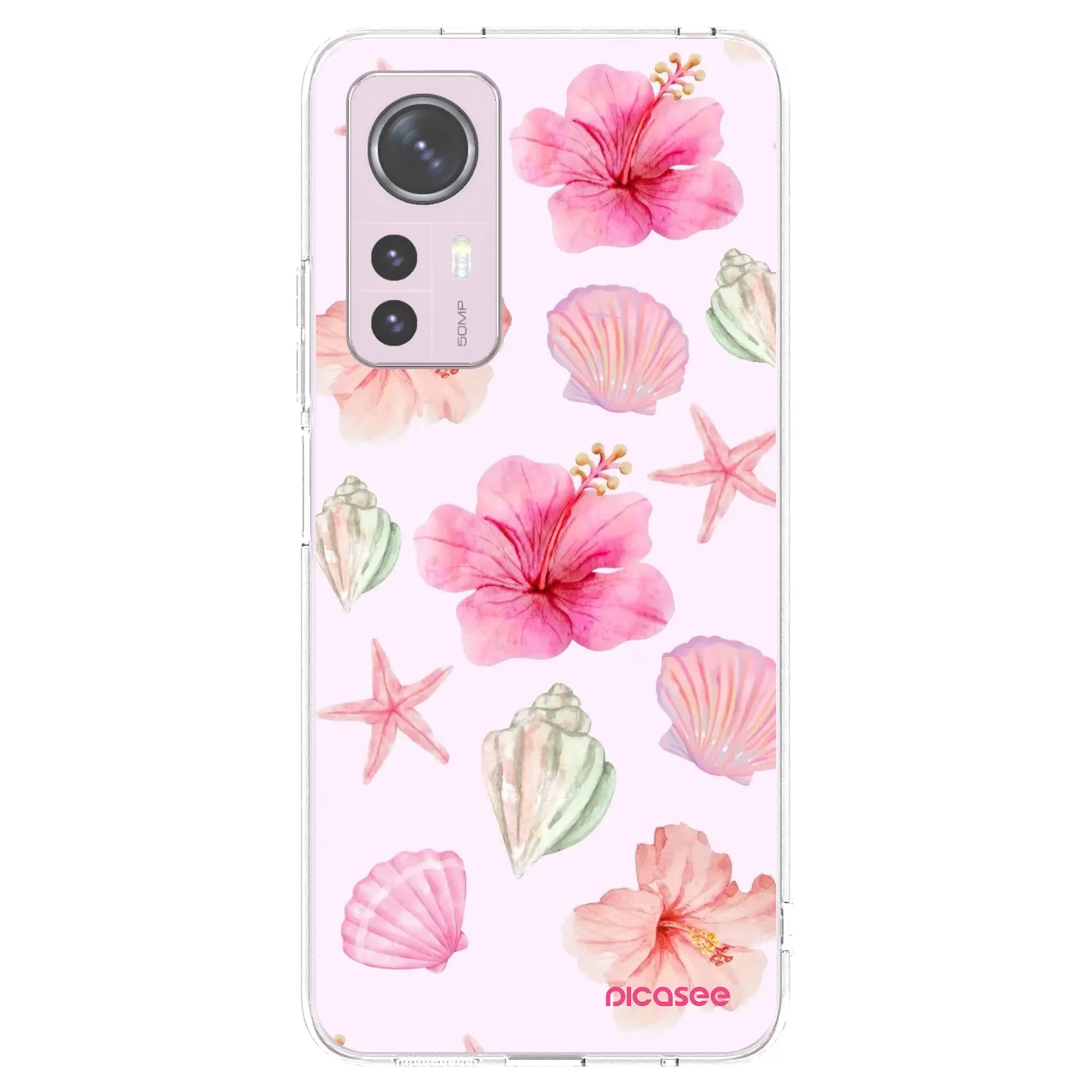 Picasee silikonski prozorni ovitek za Xiaomi 12 - Blush Lagoon