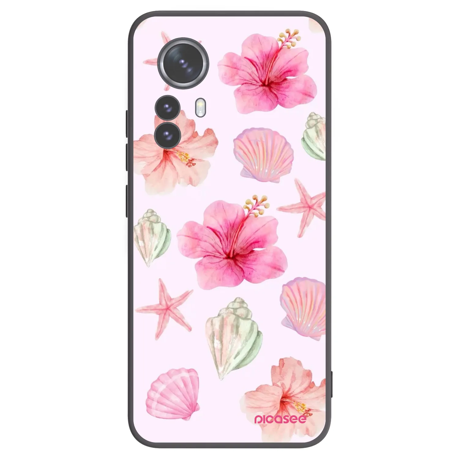 Picasee silikonski črni ovitek za Xiaomi 12 Pro - Blush Lagoon