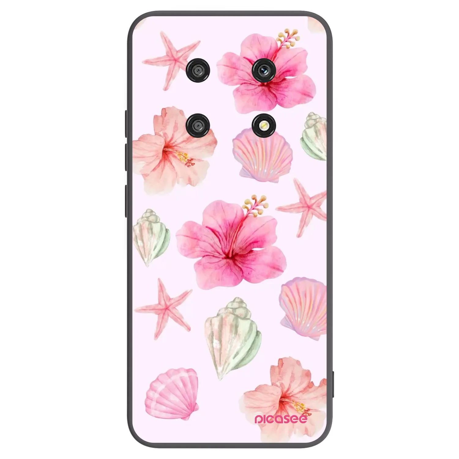 Picasee silikonski črni ovitek za Honor Magic4 Lite 5G - Blush Lagoon