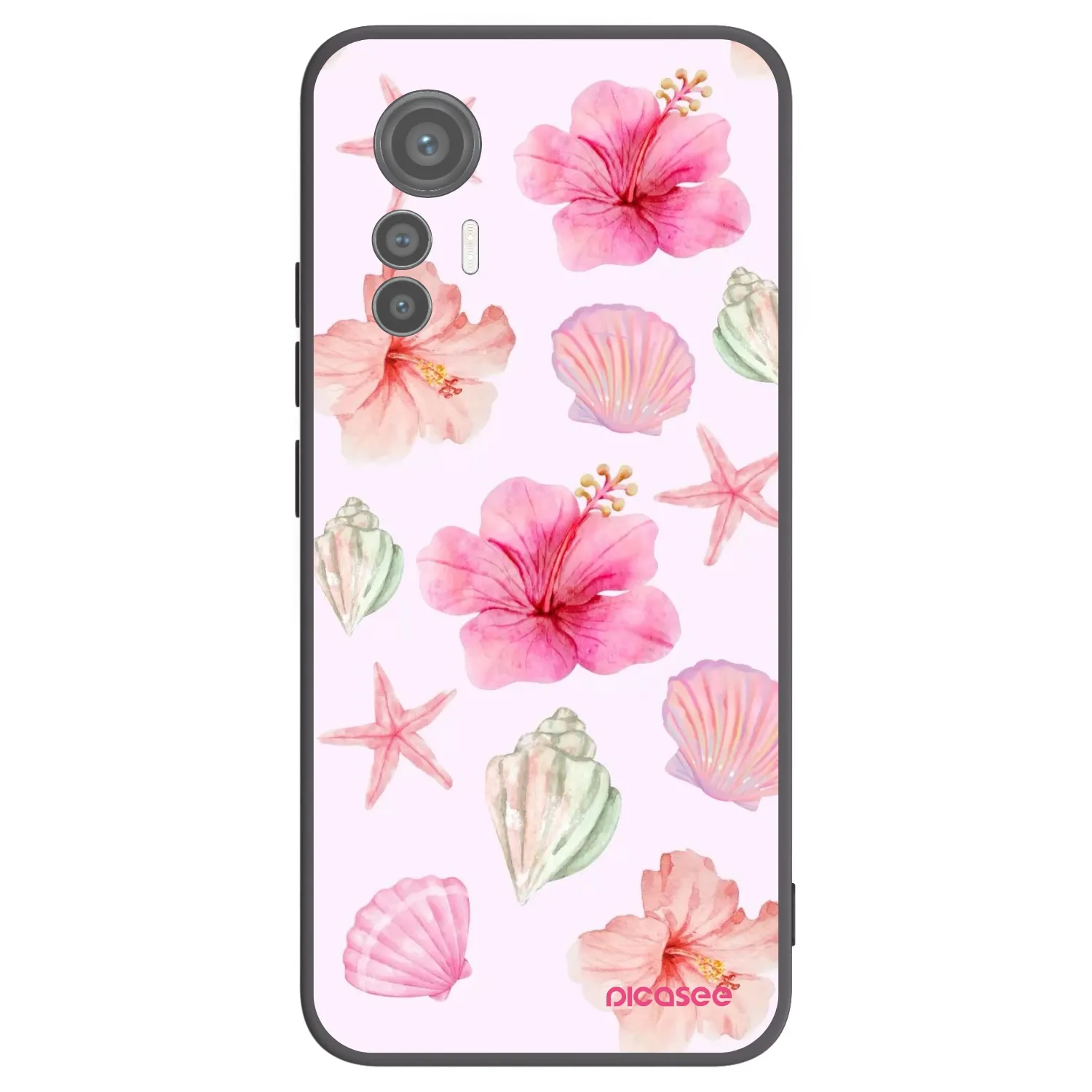 Picasee silikonski črni ovitek za Xiaomi 12 Lite - Blush Lagoon