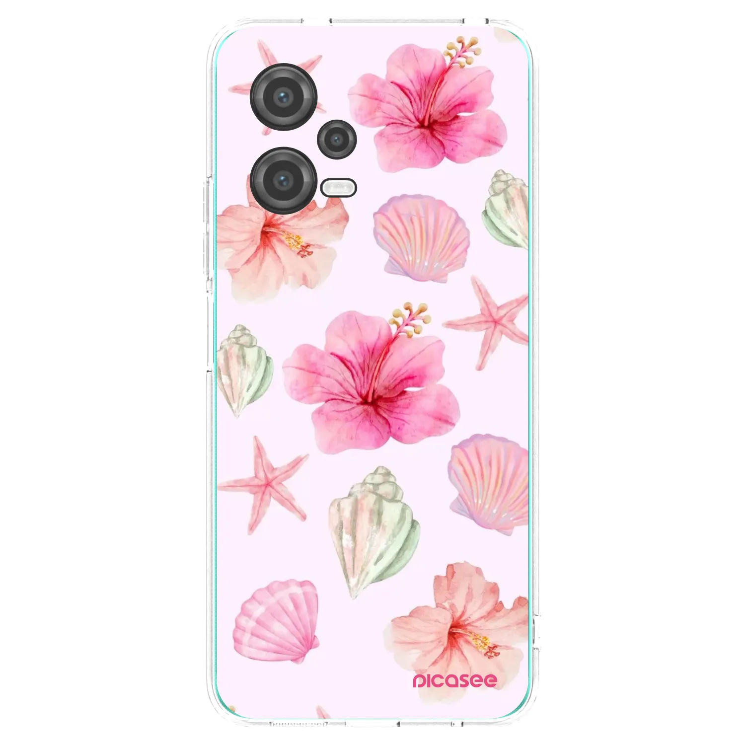 Picasee silikonski prozorni ovitek za Xiaomi Poco X5 - Blush Lagoon