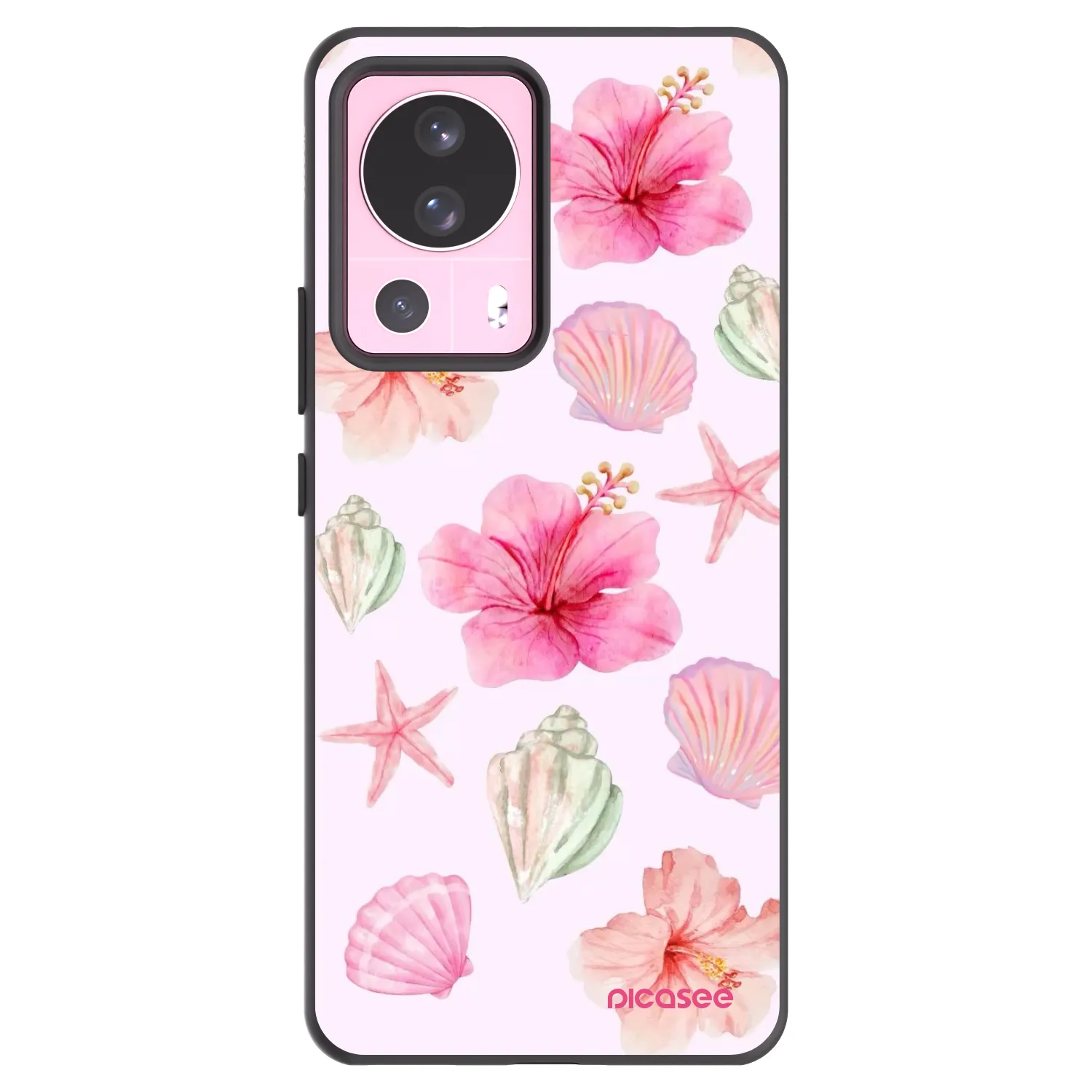 Picasee silikonski črni ovitek za Xiaomi 13 Lite - Blush Lagoon