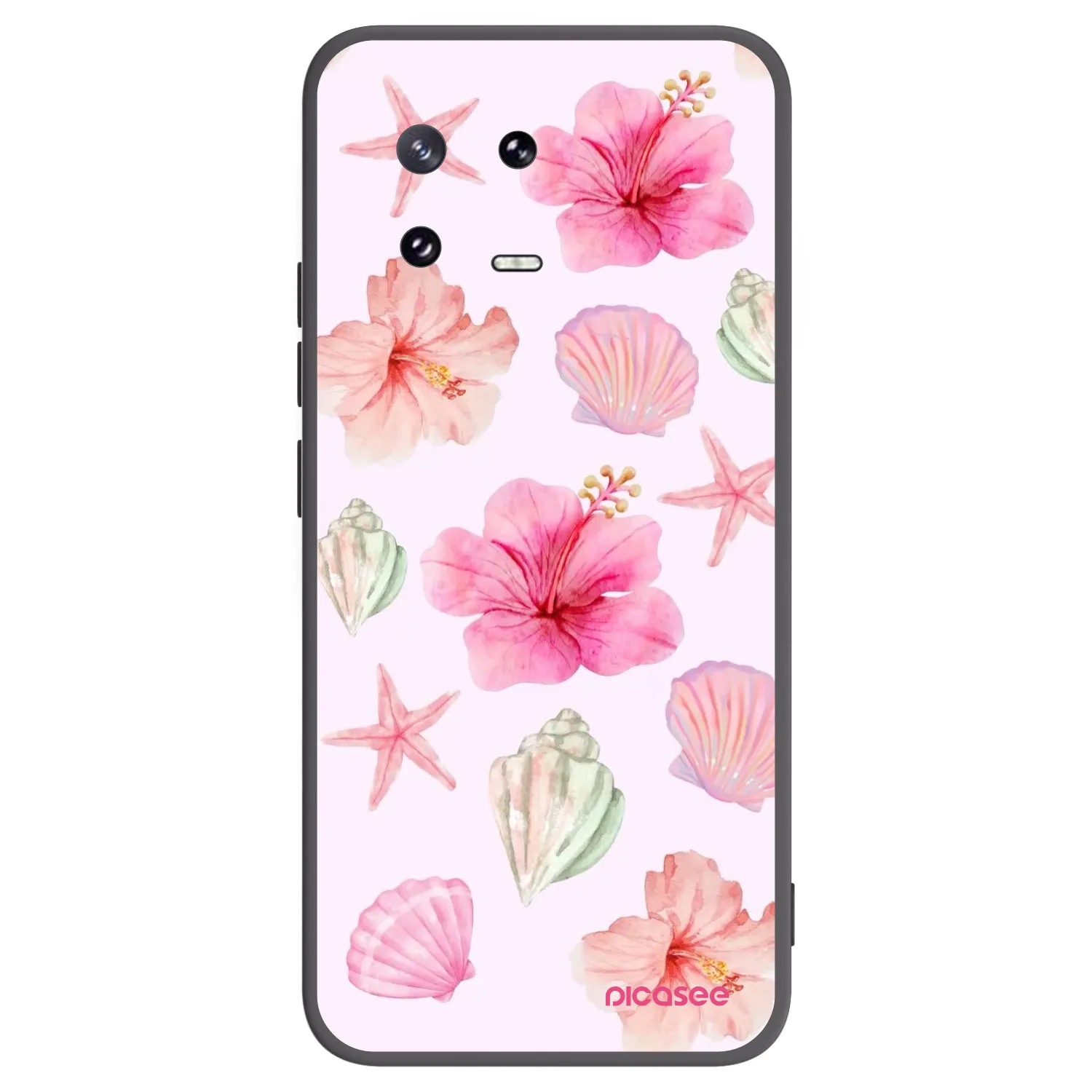 Picasee silikonski črni ovitek za Xiaomi 13 Pro - Blush Lagoon