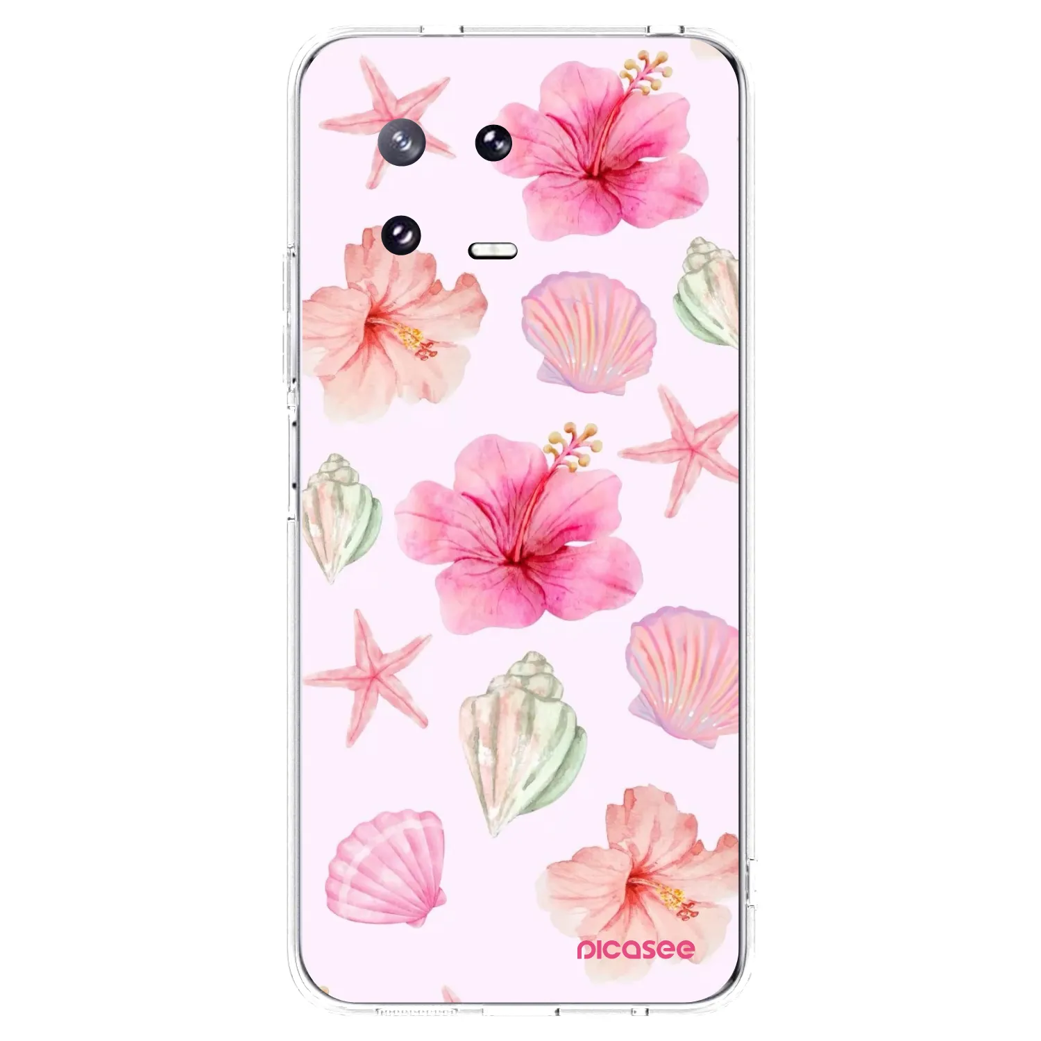 Picasee silikonski prozorni ovitek za Xiaomi 13 Pro - Blush Lagoon