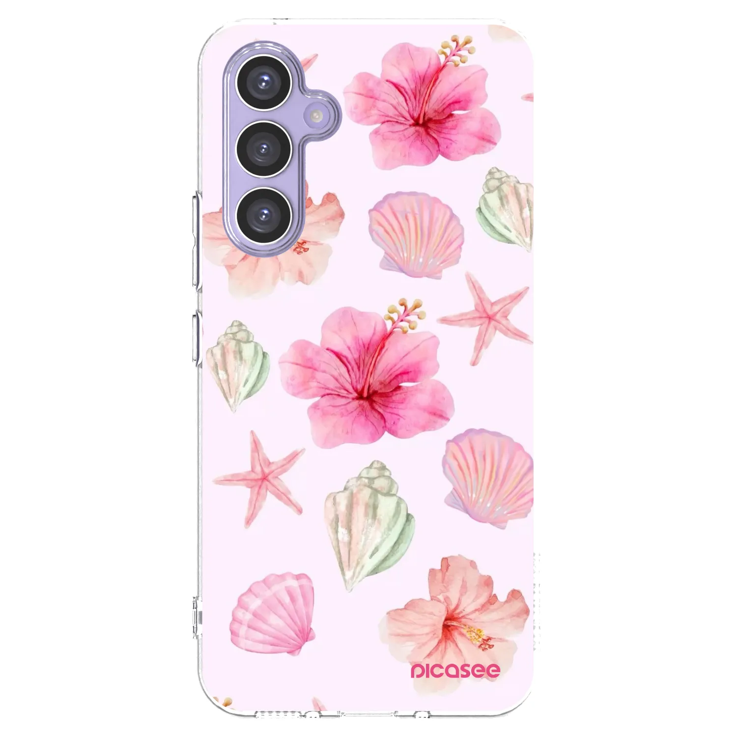 Picasee silikonski prozorni ovitek za Samsung Galaxy A54 5G A546B - Blush Lagoon