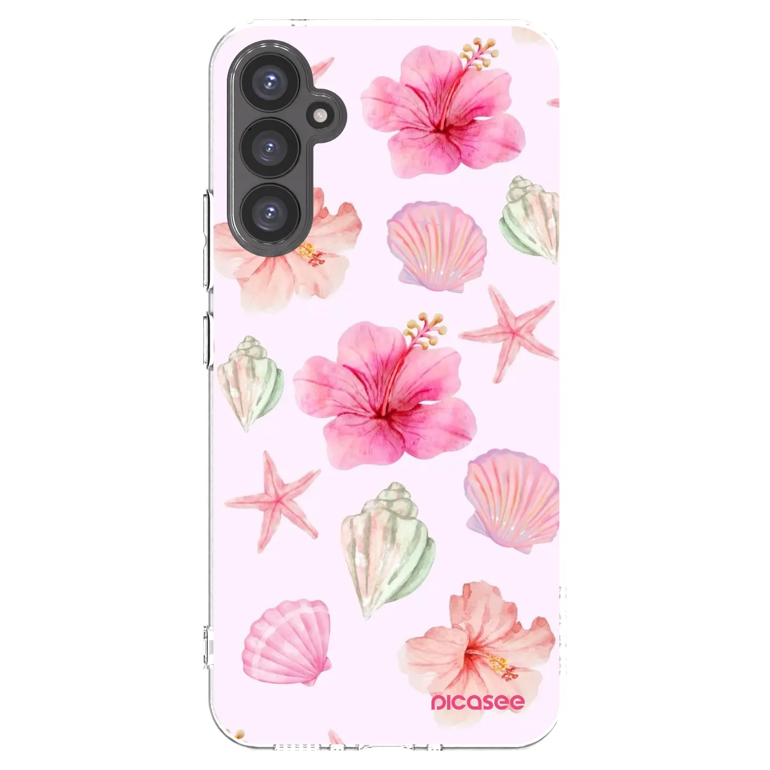 Picasee silikonski prozorni ovitek za Samsung Galaxy A34 5G A346B - Blush Lagoon