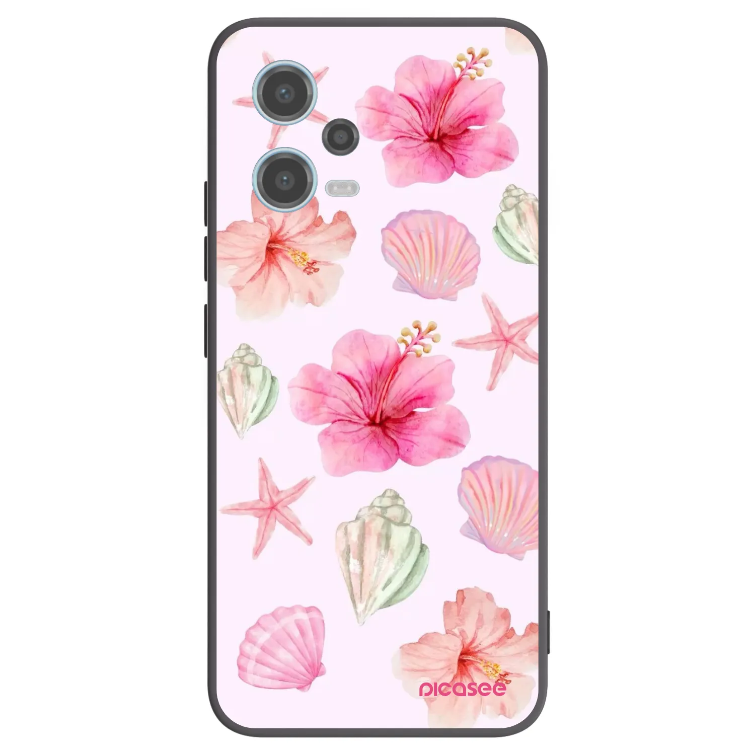 Picasee silikonski črni ovitek za Xiaomi Redmi Note 12 5G - Blush Lagoon