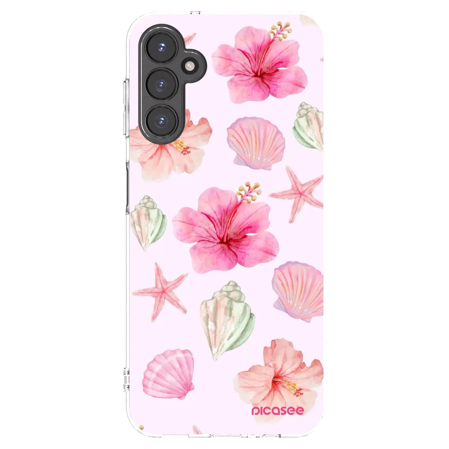 Picasee silikonski prozorni ovitek za Samsung Galaxy A14 5G A146P - Blush Lagoon