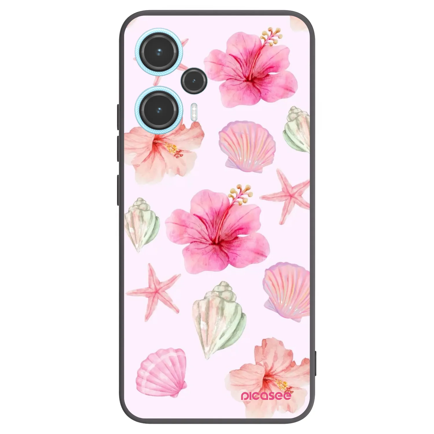 Picasee silikonski črni ovitek za Xiaomi Poco F5 - Blush Lagoon
