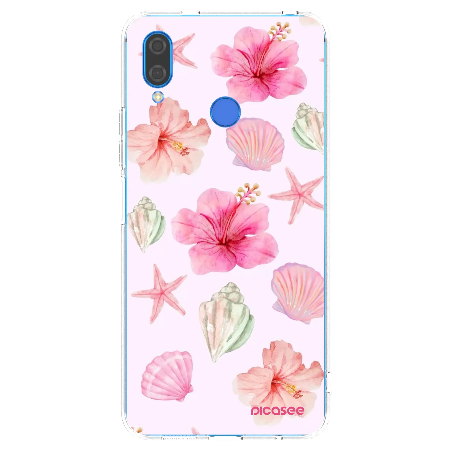 Picasee silikonski prozorni ovitek za Huawei Nova 3i - Blush Lagoon